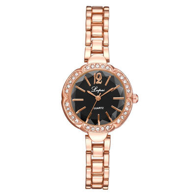 

Luxury Womens Watches Irregular Dial Fashion Ladies Quartz Wristwatch With Rhinestone Strap Featured Clock Bayan Saat