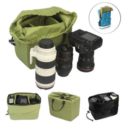 

Waterproof DSLR SLR Camera Insert Padded Partition Camera Lens Bag Handbag Case