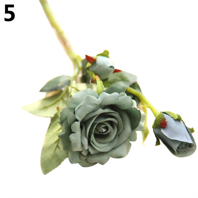 

Artificial Rose Flowers Cloth Centerpiece Craft Wedding Party Home Decor