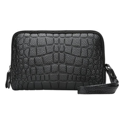 

Women PU Leather Phone Clutch Handbags Zipper Coin Holder Wallet Wristlets