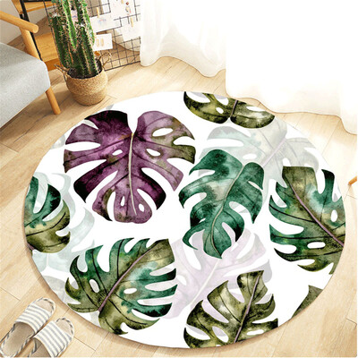 

Gobestart Botany Elements Blanket Round Bathroom carpet 55cm