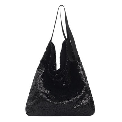 

Fashion Large Shopping Totes Shoulder Handbags Women Sequins Crossbody Bags