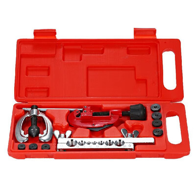 

Copper Brake Fuel Pipe Repair Double Flaring Dies Tool Set For Cutting Flaring