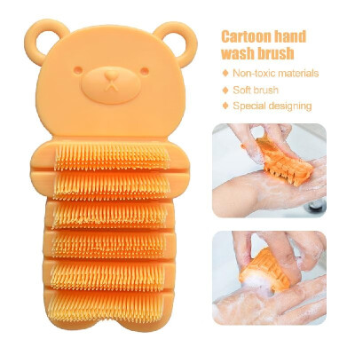 

Flexible Hand Brush Nail Brush Cleaning Tool Bear Shape Brushes