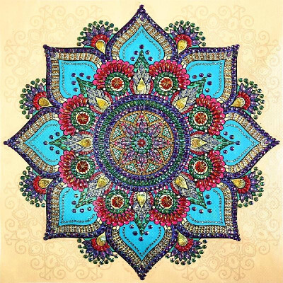 

5d Diamond Painting Embroidery Cross Stitch Mosaic DIY Kit Floral Mandala Religious Rhinestone Home Decor