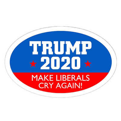 

2020 New TRUMP Series Home Sticker Decal American Flag Reflective Car Home Sticker 10pcs