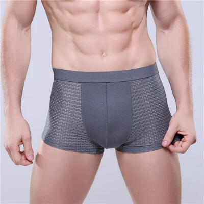 

Mens Ice Silk Boxer Briefs Breathable Openwork Boxers With Pouch