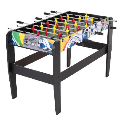 

Lixada 48" Table Football Soccer Game Room Table Kicker Baby-foot Assembled Table Foosball Competition Family Club Sport Game Pubs