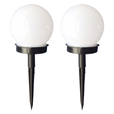 

Simple Lawn Light Solar Ball Shape Insert Underground Light Waterproof Garden Street Solar Ball Lights Garden Decorative