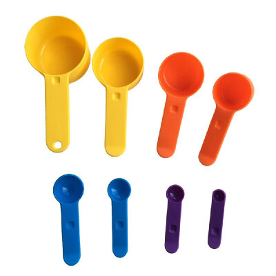 

8PCSSet Kitchen Measuring Spoon Tool Teaspoon Utensils for Cooking Baking Home Kitchen Gadget