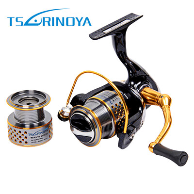 

TSURINOYA F2000 Metal Spinning Reel Fishing Tackle Lure with One Way Clutch