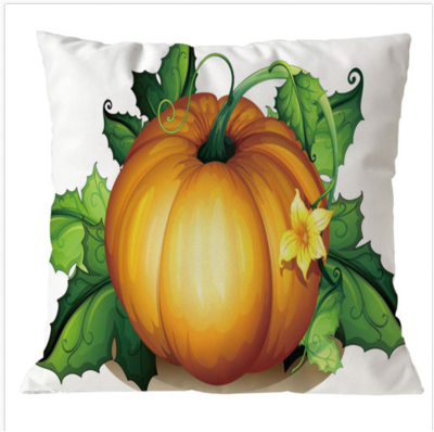 

Halloween Square Pillows Cover Cotton Linen Pillow Case Sofa Waist Throw Cushion Cover Pumpkin Printed Halloween Pillow Case Hot