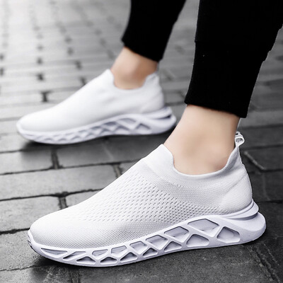 

Summer Korean version of leisure old Beijing cloth shoes sneakers sneakers on one foot lazy peoples autumn socks&tide shoe