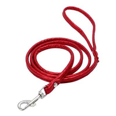 

Pet Cat Puppy Dog Leash Collar Long Smooth Pu Leather Leashes Solid Color Dog Walker Dog Girl Boy Leashes For Puppy Safe Walking