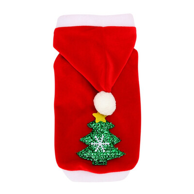 

Christmas Dog Clothes Winte Coat Clothing Santa Costume Pet Dog Christmas Clothes Puppy Outfit For Dog Hoodies Pet Products