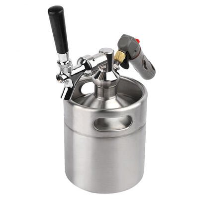 

Greensen 18L Mini Stainless Steel Wine Barrel Automatic Beer Container Wine Separator