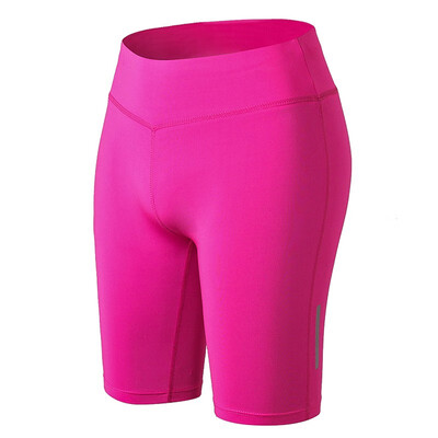 

YUERLIAN Female fitness shorts reflective strips tight pants 2045 7488