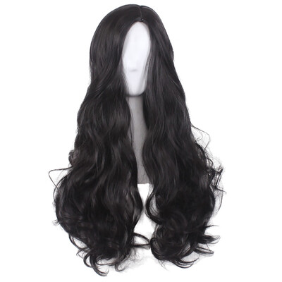 

〖Follure〗360 Side Wig Baby Body Wave Human Long Curly Hair Wigs For Black Women Hair