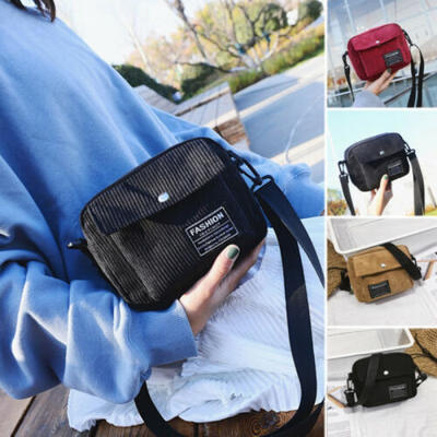 

2019 Vintage Womens Handbag Ladies Corduroy Fashion Shoulder Bag Female Bags