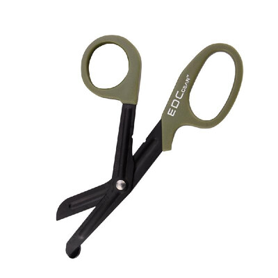 

EMT EDC Tactical Multi-function Stainless Steel Rescue Bandage Scissor with Saw Tooth for Emergency First Aid Shears Outdoor Army