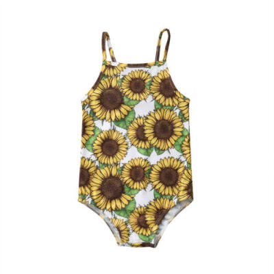 

Toddler Kids Baby Girls Sunflower Swimwear Bikini Swimsuit Swimming Costume 2-6T