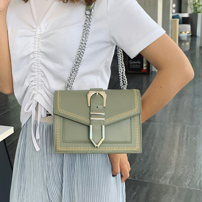 

Womens bag 2019 new wave fashion shoulder bag summer small fresh air Messenger bag wild ins net red packet
