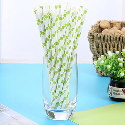 

Toponeto 25pcs Disposable Drinking Straws Home Bar Party Cocktail Drink Straw