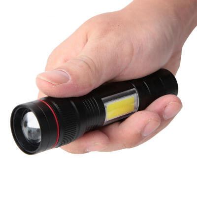 

Greensen USB Charging Outdoor Mini LED Torch Aluminum Alloy COB Flashlight for Camping Emergency