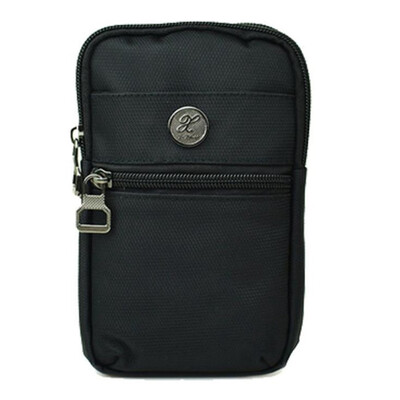 

1Pc Outdoor Men Bag Wear Belt Pockets Vertical Men Coin Purse Men Shoulder Bag