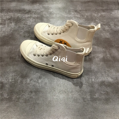 

main peoples plimsolls women2019 new style Korean summer100way hightide shoes students skate shoes women
