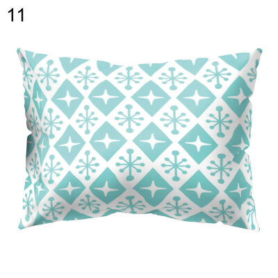 

Flower Irregular Pattern Throw Pillow Case Cushion Cover for Home Office Cafe