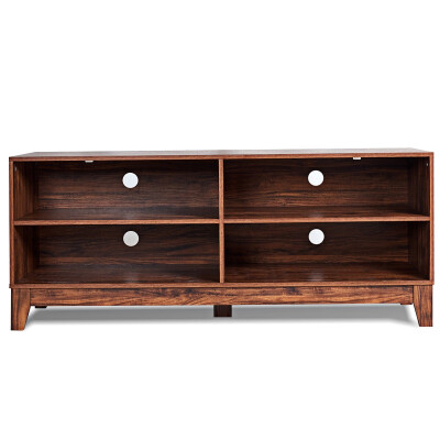 

58" Modern Entertainment Media Center Wood TV Stand