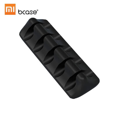 

Xiaomi Bcase Line Organizer Silicone Cable Storage Winder Desktop Wall Cable Holder With Cable Slot