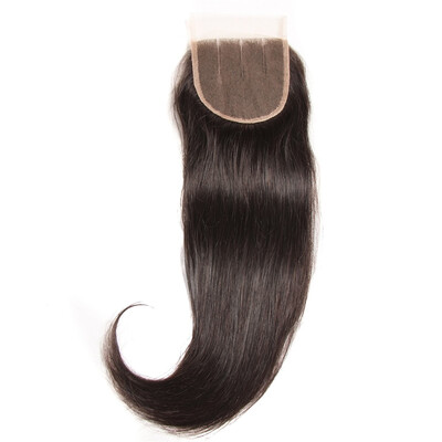 

UNice 8A Malaysian Hand-made Lace Closure Straight 100 Virgin Human Hair