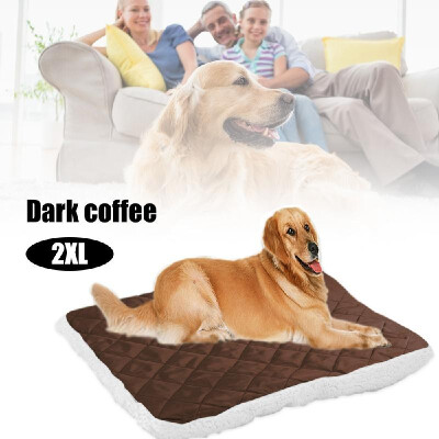 

Plush Pet Mat Soft Comfortable Warm Dog Bed Kennel Puppy Cushion Blanket Pet Supplies