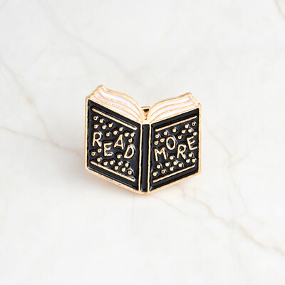 

1pc Enamel Brooch Book Pineapple Spice Bottle Pins Badges Cute Jewelry Accessory