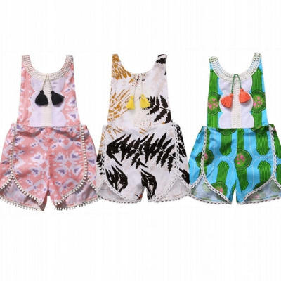 

Floral Newborn Toddler Baby Girl Romper Jumpsuit Bodysuit Outfit Sunsuit Clothes
