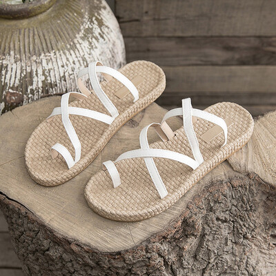 

Roman Sandals Fairy Wind Student Hundreds of Summer Shoes Ins Tidal Flat Beach Shoes