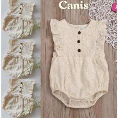 

US Toddler Baby Kids Girls Sleeveless Romper Jumpsuit Casual Clothes Outfits New
