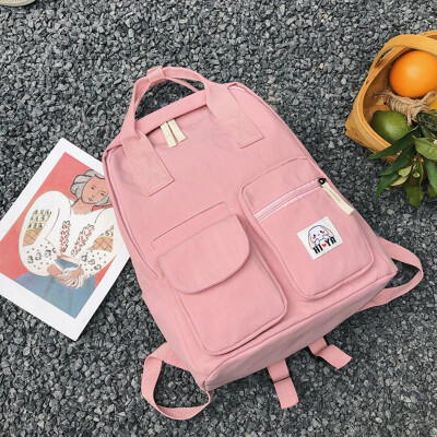 

Ins schoolbag female Korean version of high school students Chaobai campus simple Chaobai Sen Department ancient feeling girl shou