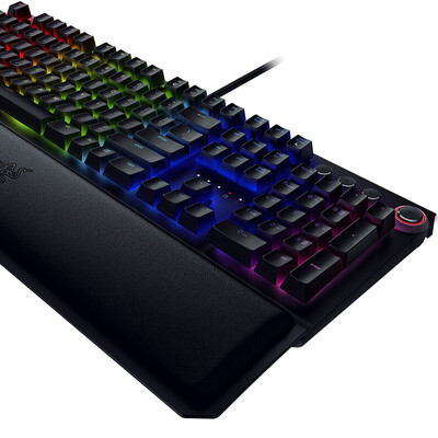 

Razer BlackWidow Elite Mechanical Keyboard Gaming 104 Keys RGB Wired Keyboard Instant Trigger Chroma Colorful Light HyperShift Bla