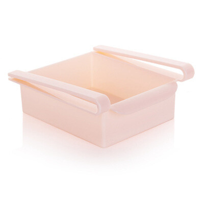

Slide Freezer Fridge Space Saver Shelf Holder Storage Box Organizer Rack Kitchen