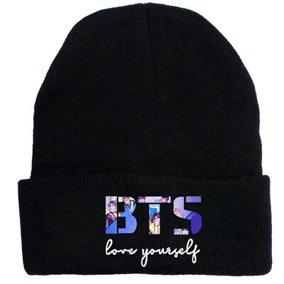 

CAR-TOBBY KPOP BTS Bangtan Boys Beanie Hat JIMIN J-HOPE Man Woman Winter Warm Knitted Cap