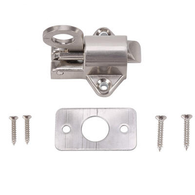 

Greensen Window Gate Security Pull Ring Spring Bounce Door Bolt Aluminum Latch Lock