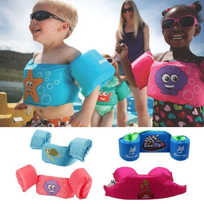 

Cartoon Life Jacket Safety Vest Puddle Jumper Swimming Snorkeling For Kids Baby