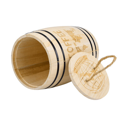 

〖Follure〗Fresh Coffee Bean Airtight Container Wooden For Coffee Beans Grounds