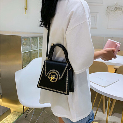 

Tailored Fashion Women Retro Geometric Leather Handle Bags Crossbody Bag Shoulder Bags
