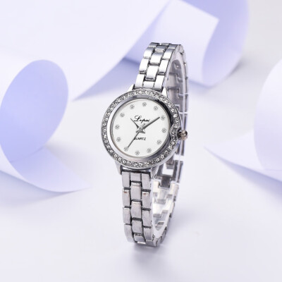 

RM Lvpai Fashion Small And Exquisite Dial Simple Alloy Strap Ladies Bracelet Watch