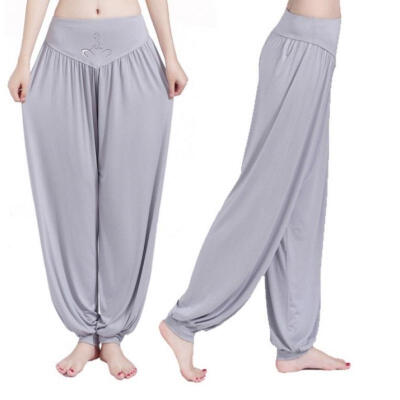 

Ladies Harem Pants Baggy Bohemian Boho Hippie Aladdin Yoga Genie Trousers Unisex