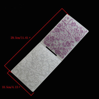 

DIY Plastic Embossing Folder Peony Flower Po Album Card Paper Cutting Dies Craft Decoration